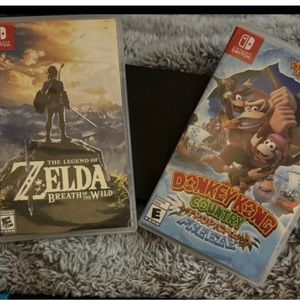 Zelda & donkey Kong for Nintendo switch